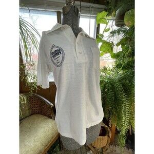 Vintage 1970s Grampa Mayer's Culinarium and Saloon Small Men's Polo Tee Shirt